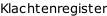 Klachtenregister